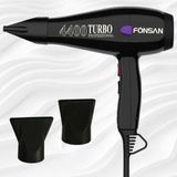 Empressco Güçlü Turbo Fön Makinesi 2400W, Profesyonel Kullanım, Hızlı ve Parlak Sonuç - Altın