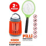 Empressco Güncelçarşı Şarjlı Uv Işıklı Elektrikli Cız Sinek Sivrisinek Öldürücü + Pilli Sinek Öldürücü Raket, Sinek Raketi - Fiyatı, Yorumları - 0,5 L