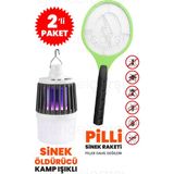 Empressco Güncelçarşı Uv Işıklı Şarjlı Elektrikli Cız Sinek Sivrisinek Öldürücü, 3 Modlu Kamp Feneri + Pilli Sinek Raketi - Fiyatı, Yorumları - 0,5 L