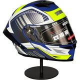 Empressco Güneş Vizörlü Çene Açılır Kask Mattblue A1, Güvenli ve Şık Tasarım - 0 - 3 Yaş - 0 - Siyah