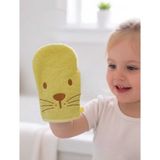 Empressco Gürpamuk Home & Baby %100 Pamuklu Yumşak Kız-Erkek Bebek-Çocuk Banyo Yıkama Kukla Lifi & Kesesi Sarı/aslan - Fiyatı, Yorumları - Altın