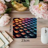 Empressco H-U-S-T-L-E Yazılı Parlak Tuş Mouse Pad - 19X23 cm 2 mm Dikdörtgen Ithal Baskılı Mouse Pad