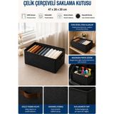 Empressco Hauswert Araç Bagaj Içi ve Çekmece, Dolap Içi Düzenleyici Çelik Kenar Çerçeve Destekli Kumaş Hurç 1 Adet - Fiyatı, Yorumları - Ahşap Rengi - Seçenek 1
