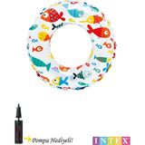 Empressco Hediyecik Intex Balık Desenli Çocuk Havuz ve Deniz Simiti 61 cm 6-10 Yaş - Fiyatı, Yorumları - Altın - 0 - 12 Ay