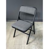 Empressco Hey Katlanır Mutfak Sandalyesi Yemek Balkon Bahçe Otel Kafe Katlanır Sandalye Siyah Kazayağı - Ahşap - Seçenek 1