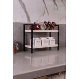 Empressco Home Metal Masa Tezgah Üstü Düzenleyici Organizer Mutfak Rafı Kitaplık-Baharatlık - Fiyatı, Yorumları - Almond Cream