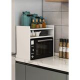 Empressco Home Mikro Dalga Tezgah Üstü Baharatlık Rafı Mobilya Aksap Kahverengi Beyaz Organizer - Fiyatı, Yorumları - Almond Cream