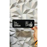 Empressco Home Office Kapı Tabelası Özel 17 Cmx6 cm - Ahşap - Seçenek 1