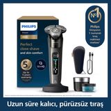 Empressco İ9000 Skinıq Islak ve Kuru Tıraş Makinesi Seti, Şarj Standı ve Çanta - Seçenek 1