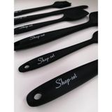 Empressco Içli ve Dışlı Kullanıma Uygun 6'lı Silikon Spatula Seti, Dayanıklı ve Şık Siyah Renk