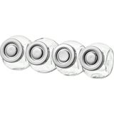 Empressco Ikea Premium Ürün Kaliteli Üretim Dayanıklı Kullanışlı Kullanımı Kolay 4 Adet Cam Baharat Kavanozu - Fiyatı, Yorumları - Ahşap - 1 lt