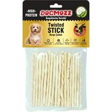 Empressco Ince Beyaz Köpek Kemiği 50 Adet, Premium Deri ve Burgu Tasarım - 000-Siyah