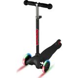 Empressco Işıklı 3 Tekerlekli Siyah Scooter, Eğlence ve Güvenli Sürüş Keyfi - Ahşap - Seçenek 1