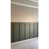Empressco Iskandinav Tarz Duvar Çıtası Seti 5 Adet, 100X8 Cm, Dekoratif Mdf - Seçenek 1