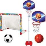 Empressco Istoç Avm Futbol Kalesi + Ayaklı Basketbol Potası Çocuk Oyuncakları 2 - Seçenek 1