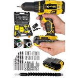 Empressco Japon Professıonel Tools 58v 8ah Kh-n Metal Şanzıman Şarjlı Çift Akülü Vidalama 27prç Uç Setli