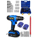 Empressco Japon Professıonel Tools 58v8ah Nano Seri Metal Şanzuman Şarjlı Çift Akülü Vidalama 27prç Uç Setli