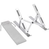 Empressco Kademeli Ayarlanabilir Metal Laptop Standı Macbook/notebook Katlanabilir Hafif Kaymaz Tablet Tutucu
