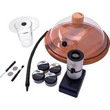 Empressco Kamka Smoky Tütsüleme Makinesi Seti Ahşap Tablalı, Sağlıklı ve Pratik Kullanım - 1 lt