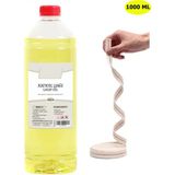 Empressco Kandillo Sarı Kandil Yağı, Iç Mekan 1 Litre + 50 cm Fitil