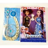 Empressco Karlar Ülkesi Elsa Anna Olaf Bebekler ve Elsa - 01-Mavi