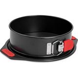 Empressco Kelepçeli Kek Kalıbı 20×7 Cm, Pratik ve Şık Mutfak Gereci - Seçenek 1 - (ClearEyelets)Black-RadiantOrchid