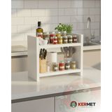 Empressco Kermethome Tezgah Üstü Çok Amaçlı Baharatlık Rafı - Fiyatı, Yorumları - Almond Cream