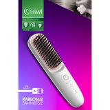 Empressco KHS-2000 Kablosuz Taşınabilir Şarjlı Saç Düzleştirici ve Fön Tarağı - Seçenek 1