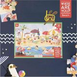 Empressco Kidmosfer Where Are You / Neredesin / Plaj Puzzle (Yapboz) / 35 Parça 3 Yaş - Fiyatı, Yorumları - Seçenek 1