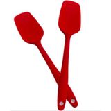 Empressco Kırmızı Silikon Spatula Seti, 2'li, Dayanıklı ve Esnek Mutfak Gereçleri