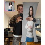 Empressco Kişiye Özel Fotoğraflı Yat Benimle Yastık, Hediye ve Dekorasyon Için Idealdir - 10 cm - 0002R72
