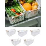Empressco Kitchen Dream Beyaz 5 Adet Çok Amaçlı Plastik Tutacaklı Organizer Sepet , Dolap Içi & Çekmece & Banyo Düzenleyici - Fiyatı, Yorumları - Ahşap Rengi - Seçenek 1
