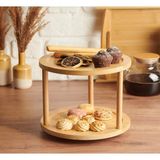 Empressco Kitchen Pembelia Bambu Dönen Baharatlık Standı Bambu Dönen Çok Amaçlı Sunum Standı - Fiyatı, Yorumları - Ahşap - 1 lt