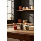 Empressco Kitchen Way Bambu Conta Kapaklı 3 Lü Cam Kavanoz Set 125ML Borosilikat Baharat Erzak Saklama Seti KW-374 - Fiyatı, Yorumları - Ahşap - 1 lt