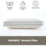 Empressco Konforlu Ortopedik Visco Güzellik Yastığı, Ergonomik ve Orijinal - 10 cm - 00-Siyah - Beyaz
