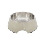Empressco Köpek Mama ve Su Kabı Melamin Paslanmaz Çelik 0.8Lt-22cm Kum Beji 165083