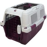 Empressco Köpek Taşıma Çantası, Üstten Açılır, Bordo, 63X41X40CM - 2XL - 001-Beyaz