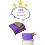 Empressco Korbell 16L Çöp Kutuları ile Uyumlu 1500 Bebek Bezi Kapasiteli 3 Paket Yerli Çöp Poşeti - Fiyatı, Yorumları - Altın