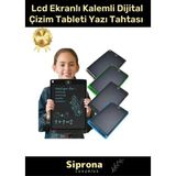 Empressco LCD Ekranlı Kalemli Dijital Çizim Tableti Yazı Tahtası Boyama Resim Için Akıllı Çocuk Tablet 8,5 Inç