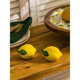 Empressco Lcw Home Sarı Limon Figürlü Tuzluk ve Biberlik Seti - 05S-Sarı - Seçenek 1