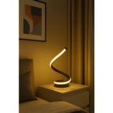 Empressco Londra Modern Tasarım Dizayn Siyah Renk Gün Işığı Ledli Led Abajur Gece Lambası Masa Lambası