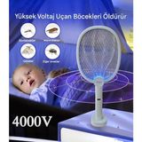 Empressco Lstri Elektrikli Sinek Kovucu, Böcek Öldürücü USB Şarj Edilebilir Sinek Öldürücü Raket, Sivrisinek - Fiyatı, Yorumları - 0,5 L