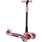 Empressco Luna Elite 3 Tekerlekli Katlanabilir LED Işıklı Scooter, Hızlı ve Şık Kullanım - Ahşap - Seçenek 1