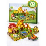 Empressco Magnetic Tiles 76 Parça Manyetik Blok Çiftlik Seti Eğitici Stem Oyuncak 3D Çocuk Gelişim Oyuncağı - Fiyatı, Yorumları - Seçenek 1