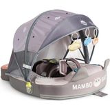 Empressco Mambobaby Yüzme Simidi - Kedi ve Balıklar, Emniyetli, Gölgelikli ve Ayak Destekli - Fiyatı, Yorumları - --