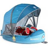 Empressco Mambobaby Yüzme Simidi - Köpekbalığı, Emniyetli, Gölgelikli ve Ayak Destekli - Fiyatı, Yorumları - --