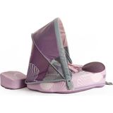 Empressco Mambobaby Yüzme Simidi - Purple Seashell, Emniyetli, Gölgelikli ve Ayak Destekli - Fiyatı, Yorumları - --