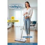 Empressco Mandallı Mikrofiber Sihirli Mop Yüzey Temizleyici (Duvar,fayans,yer,cam)