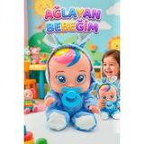 Empressco Mavi Kostümlü Ağlayan ve Konuşan Et Bebek Emzikli ve Biberonlu Interaktif Oyuncak Bebek - Fiyatı, Yorumları - 01-Mavi