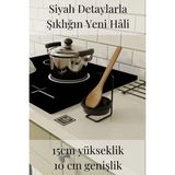 Empressco Mba Decor Metal Bending Art Siyah Metal Kaşık Kepçe Tutucu – Tezgah Üstü Kaşıklık Düzenleyici Paslanmaz Çelik & Plastik - Fiyatı, Yorumları